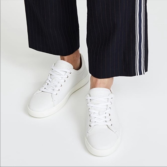 rag & bone Shoes - Rag & Bone Kent white leather lace up sneakers size 8.5
